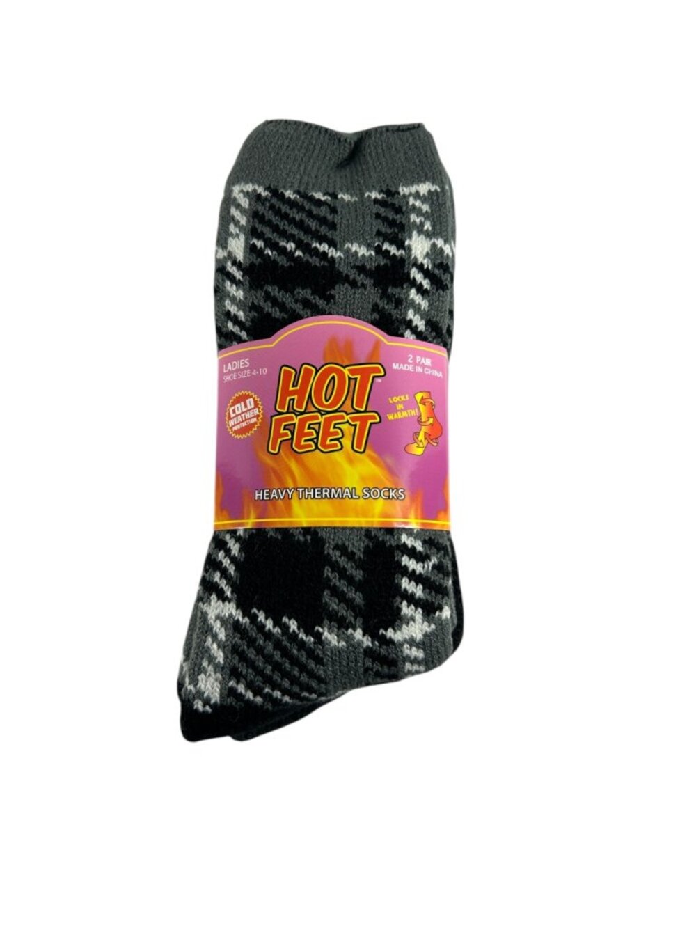 Hot Feet Heavy Thermal Socks Winter Hiking Insulated Stocking Stuffers Womens
